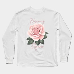 Blossoming Elegance Long Sleeve T-Shirt